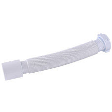 Трубка пластикова гофрована  Г0852 40х50 L=800 мм гайка пластик SOLOPLAST