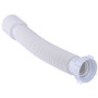 Трубка пластикова гофрована  Г0852 40х50 L=800 мм гайка пластик SOLOPLAST