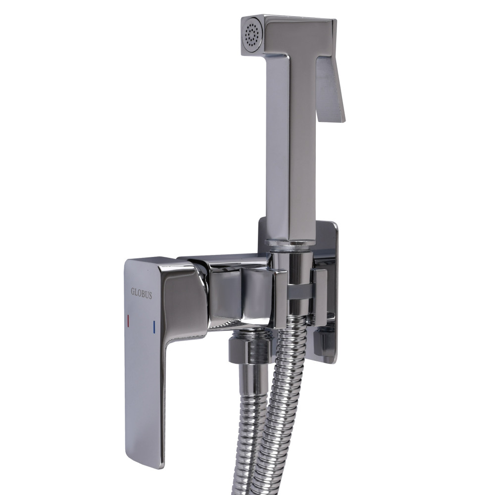 Змішувач гігієнічний Globus Lux Milano GLM-0-106MIX-CR