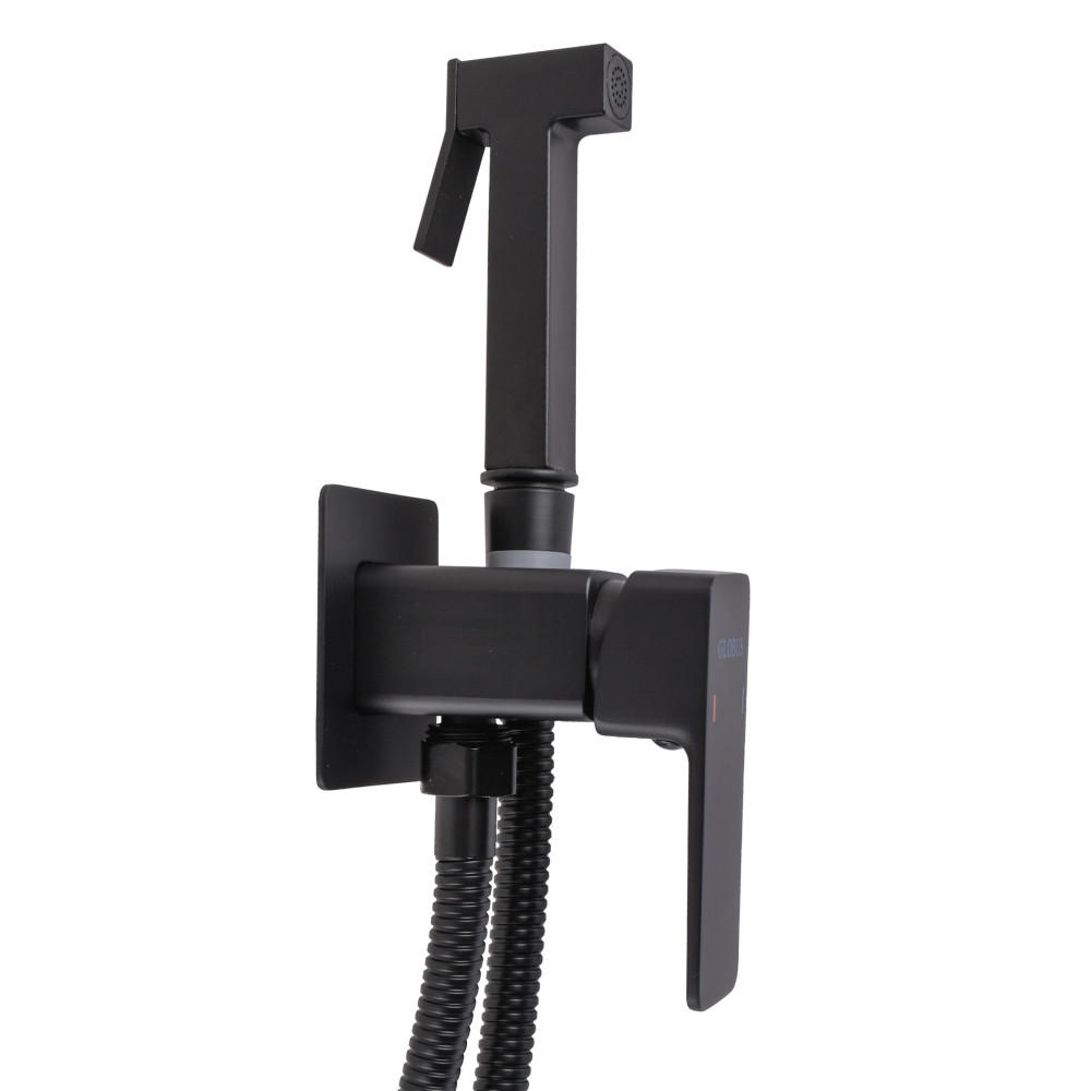 Змішувач гігієнічний Globus Lux Milano GLM-0-106MIX-BB