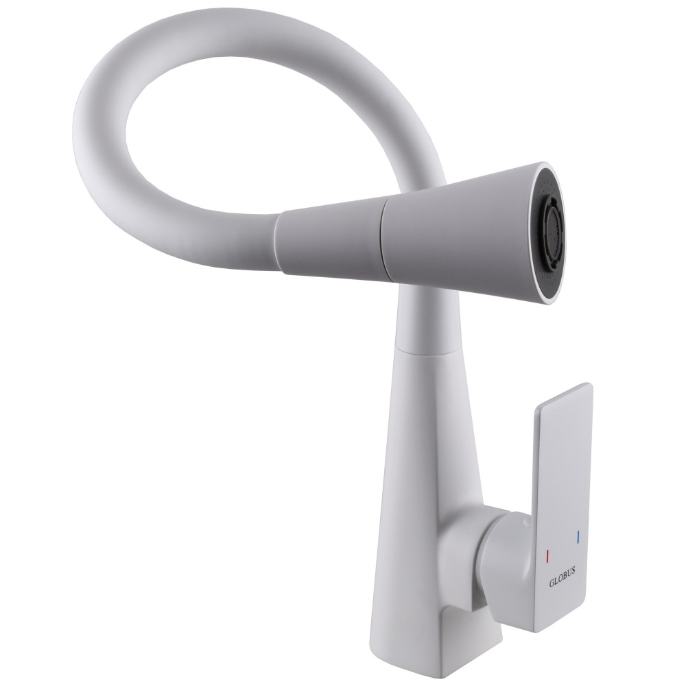Змішувач для кухні Globus Lux Niagara GLN-0203SM-WM