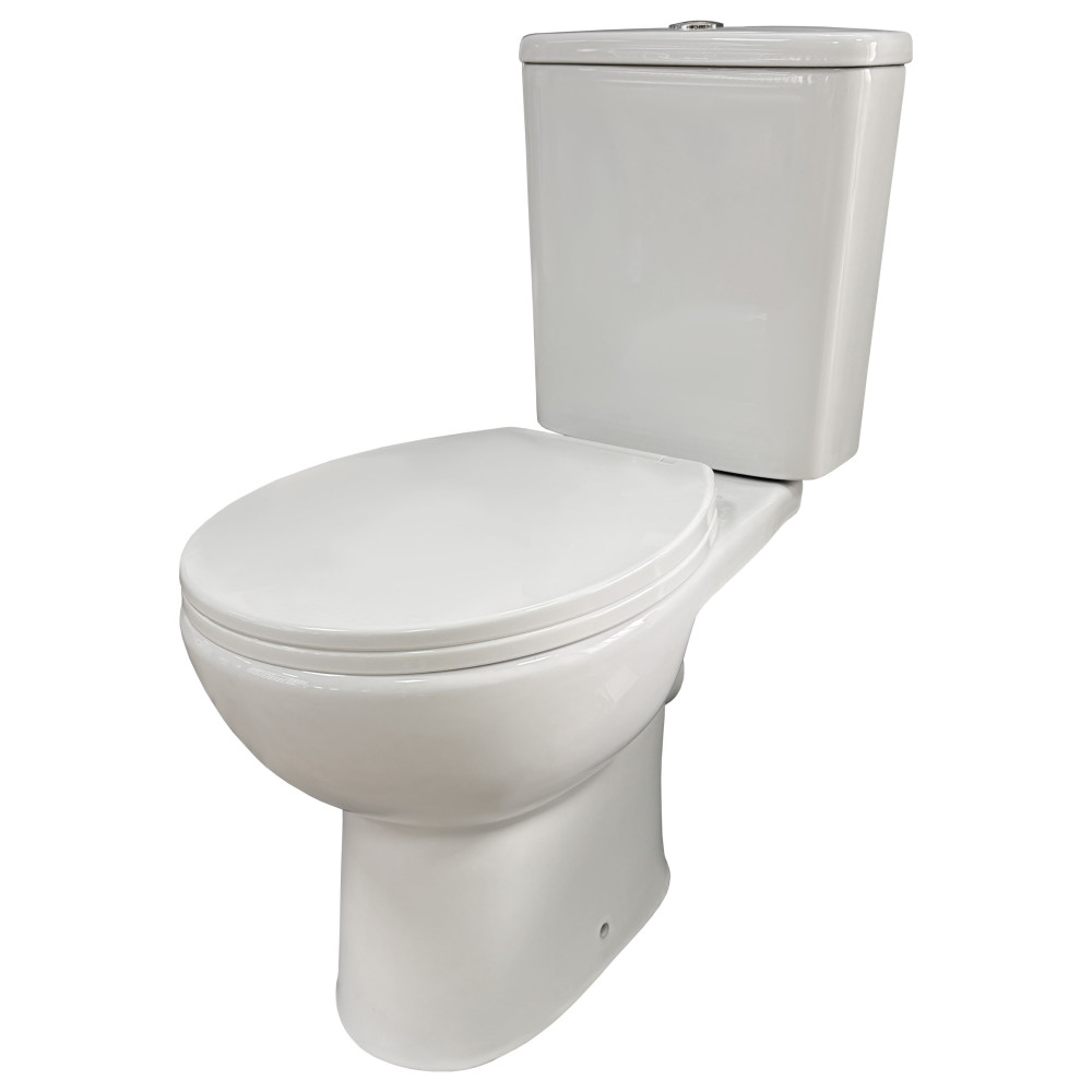 КОМПАКТ PRIMA B нижн., гориз безобідковий з поліпропіленовим сидінням SOFT-CLOSE CT-PHB-PP