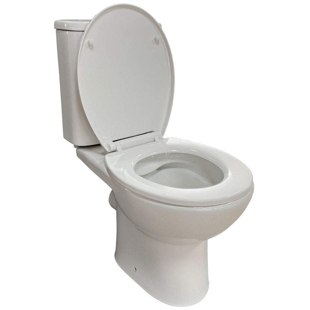 КОМПАКТ PRIMA B нижн., гориз безобідковий з поліпропіленовим сидінням SOFT-CLOSE CT-PHB-PP