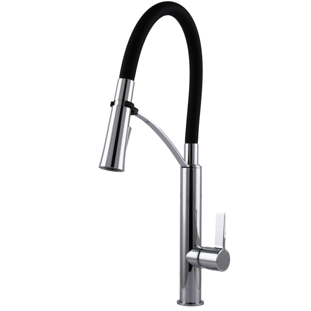 Змішувач для кухні TOPAZ MODERNO TMD-8817-H23-BL