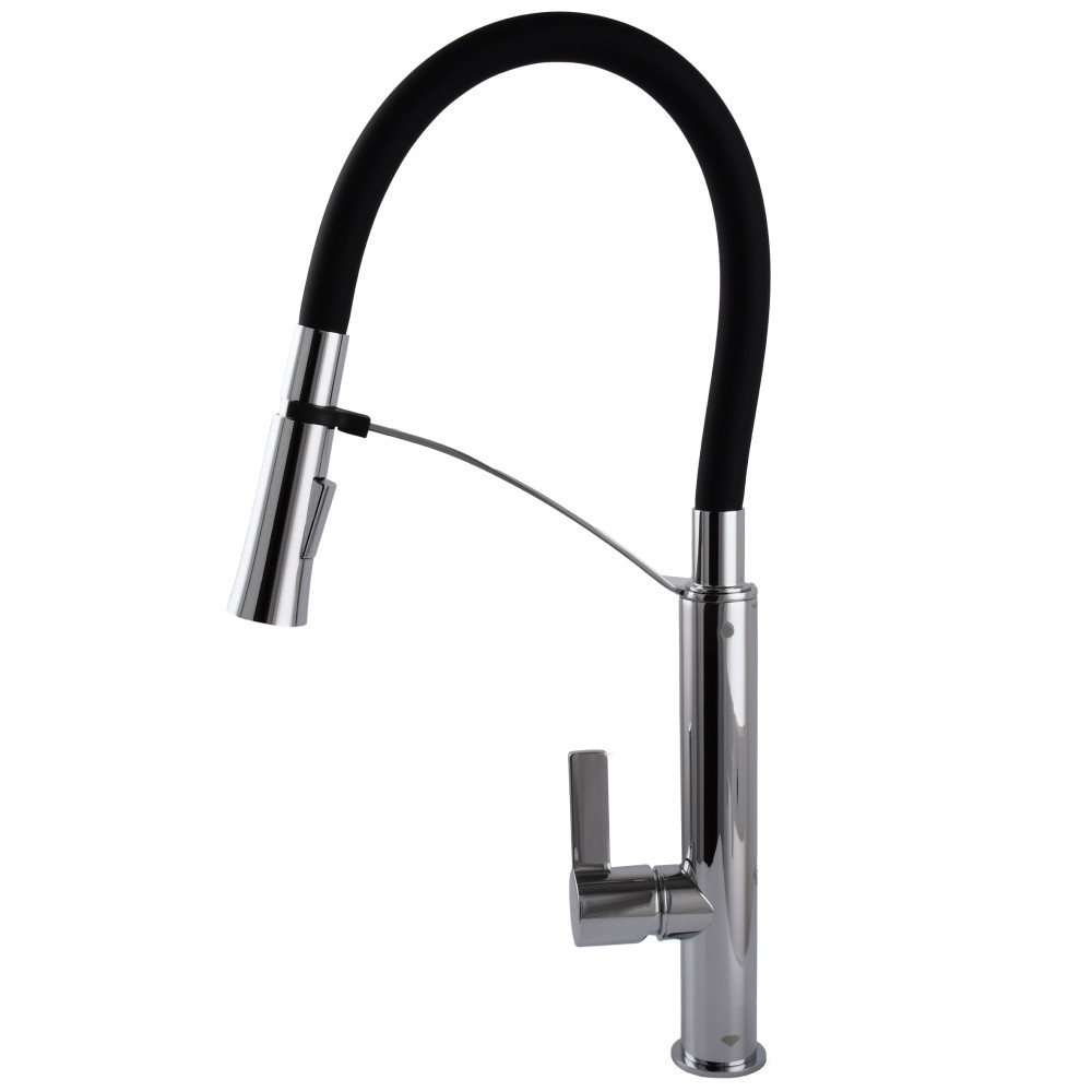 Змішувач для кухні TOPAZ MODERNO TMD-8817-H23-BL