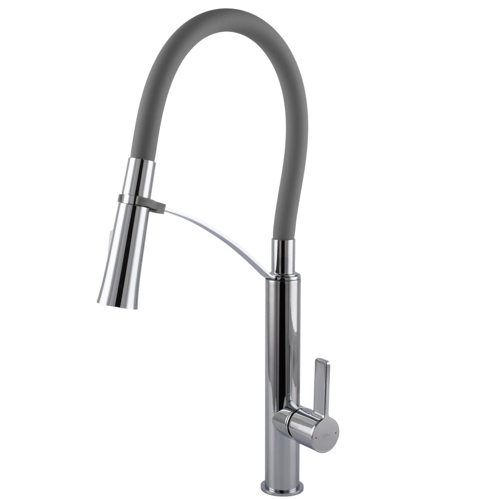 Змішувач для кухні TOPAZ MODERNO TMD-8817-H23-GR