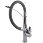 Змішувач для кухні TOPAZ MODERNO TMD-8817-H23-GR