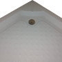 Душова кабіна півкругла DRAWA L90TB.Mosaic (L90B.Mosaic) BRAVO (2уп.)