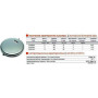 Бак Zilmet oem-pro для монтажу в котли плоский Арт. 521 8л 3bar D. 392 СІРИЙ 3/8″ ( 13C0000826 )