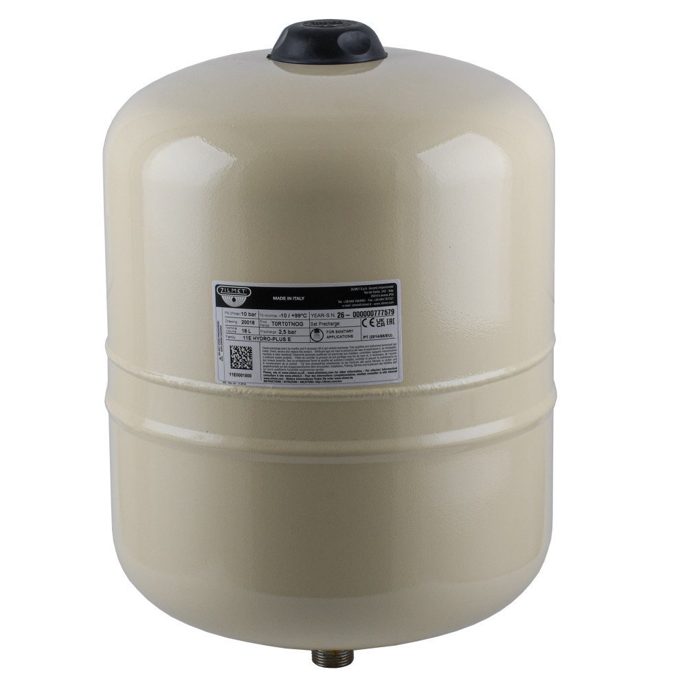 Гідроакумулятор з фіксованою мембраною HYDRO-PLUS E 18L (11E0001800)