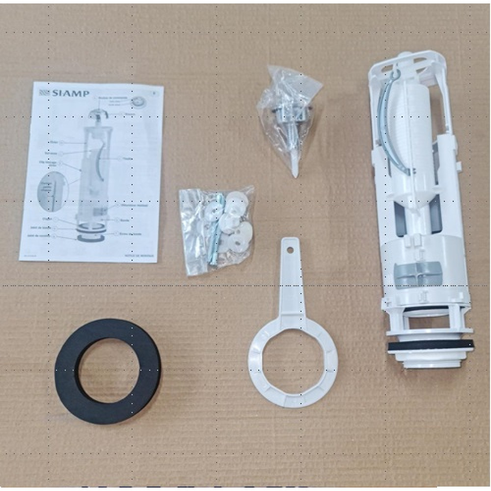 Зливний механізм SIAMP 49-OPTIMA Double Flash. 21103-00049-024