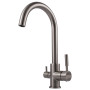 Змішувач для кухні під осмос Globus Lux LAZER GLLR-0333-8-StSTEEL
