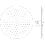 Душова лійка Globus Lux STS-0300 ТРОПИК St/ STEEL Polish