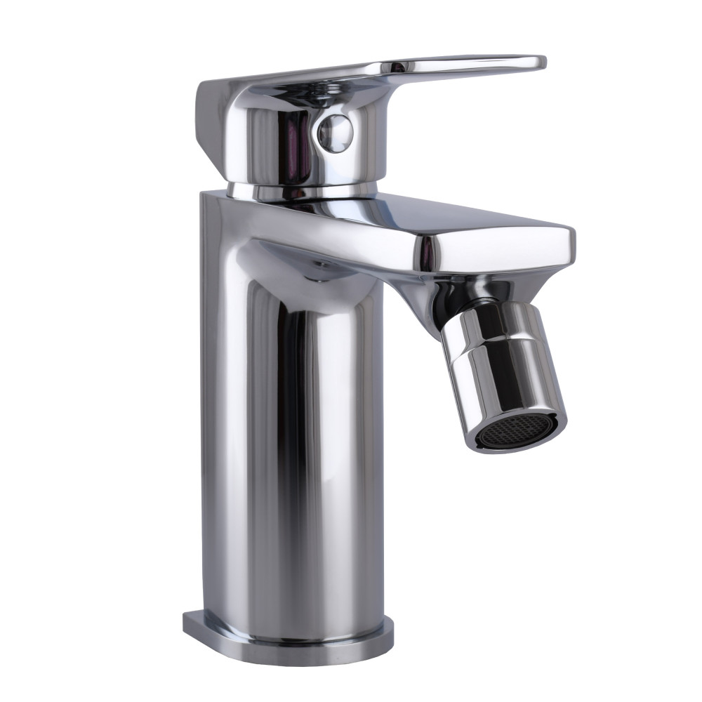 Змішувач для біде TOPAZ ODISS TO 18601-H52 на гайці,Хром,шланги TAQ-M1055,D35