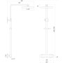 Душова система Globus Lux Termostatic  GLQ-0040T