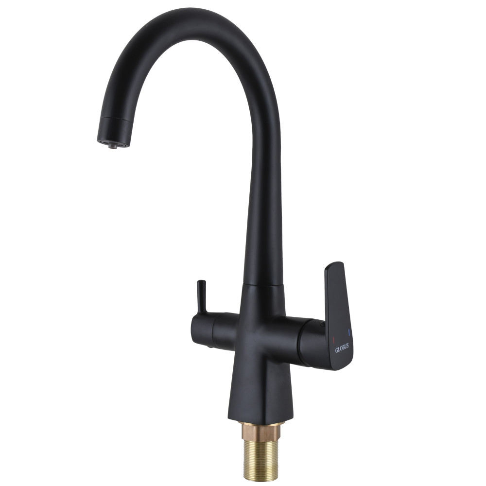 Змішувач для кухні під осмос Globus Lux LAZER GLLR-0999-10-BB