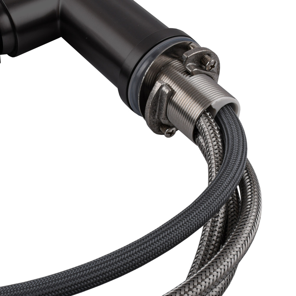 Змішувач для кухні Globus Lux ALPEN SBT1-2044-BB