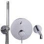 Змішувач для ванни вбудований TOPAZ LOFT TLF 32202-H39-C