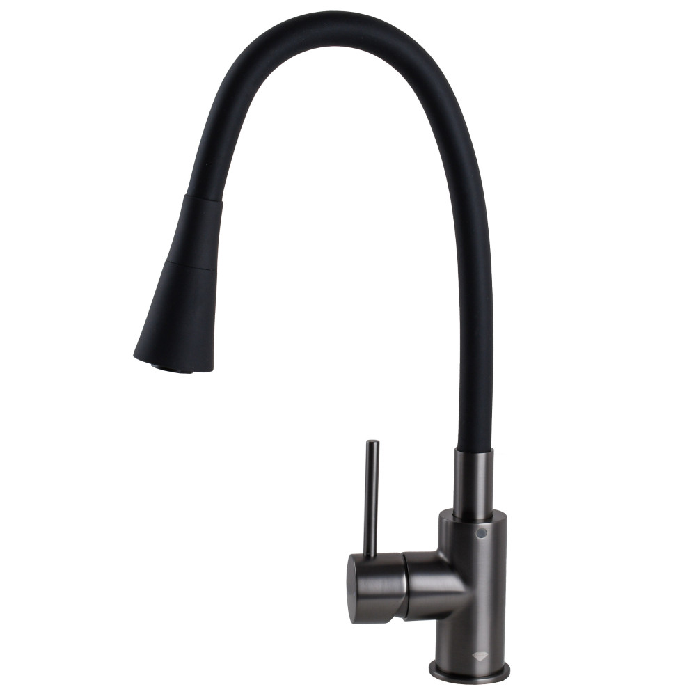 Змішувач для кухні TOPAZ LOFT TLF 8854-H39-GP-B01, Шланги TAQ-M0855