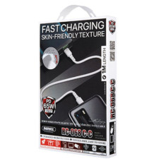 USB Remax RC-068 PD 65W Type-C to Type-C (Бiлий)