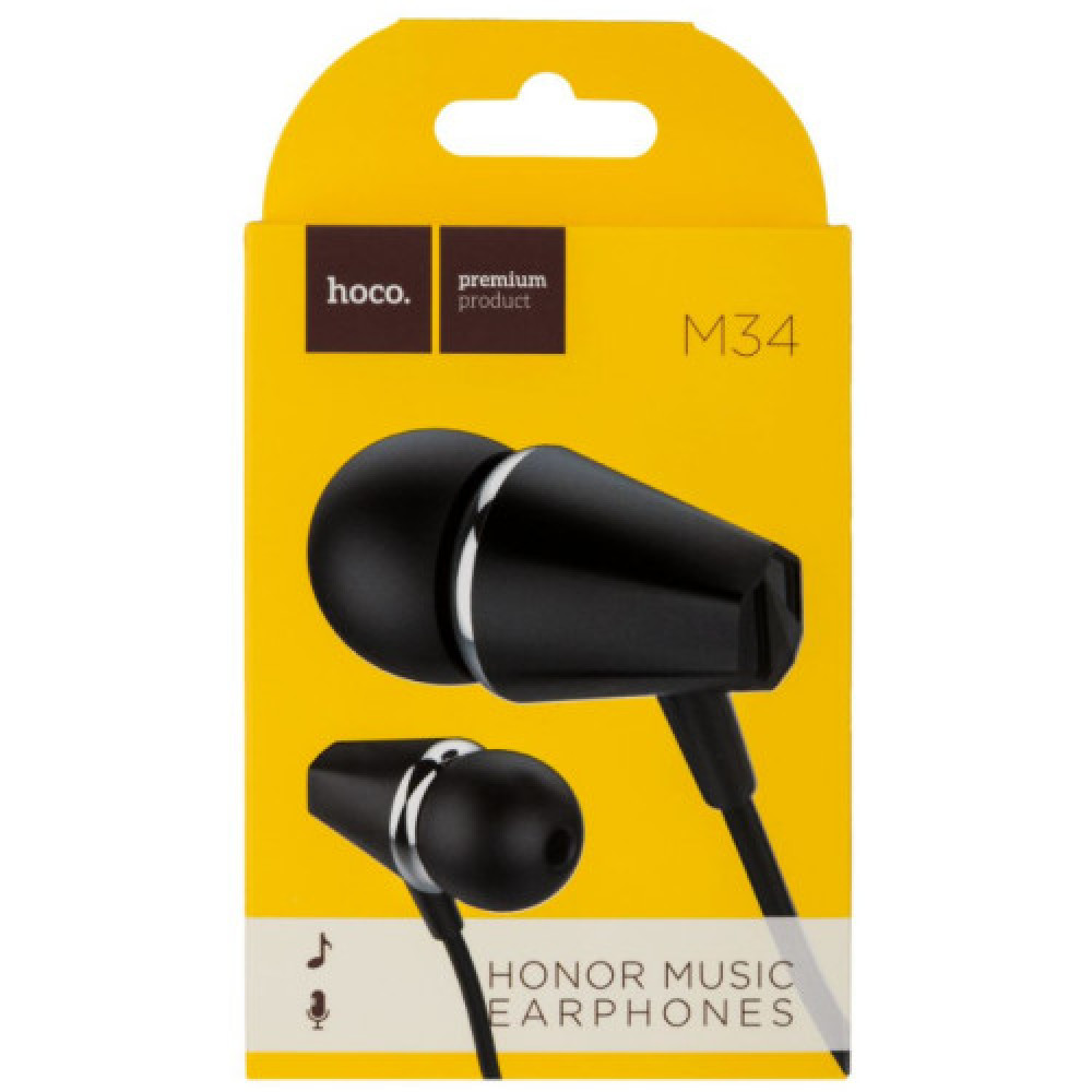 Навушники Hoco M34 (Чорний/ Білий)