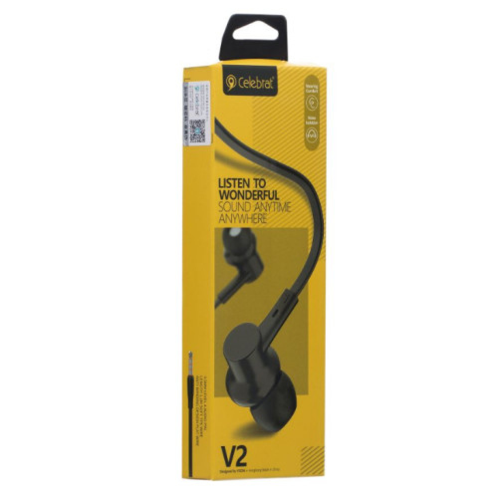 Навушники Celebrat V2 (Чорний)