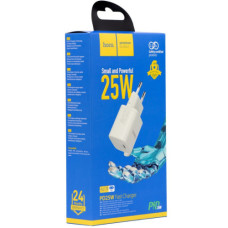 Мережевий Зарядний Пристрій Hoco N19 Rigorous PD25W (white)