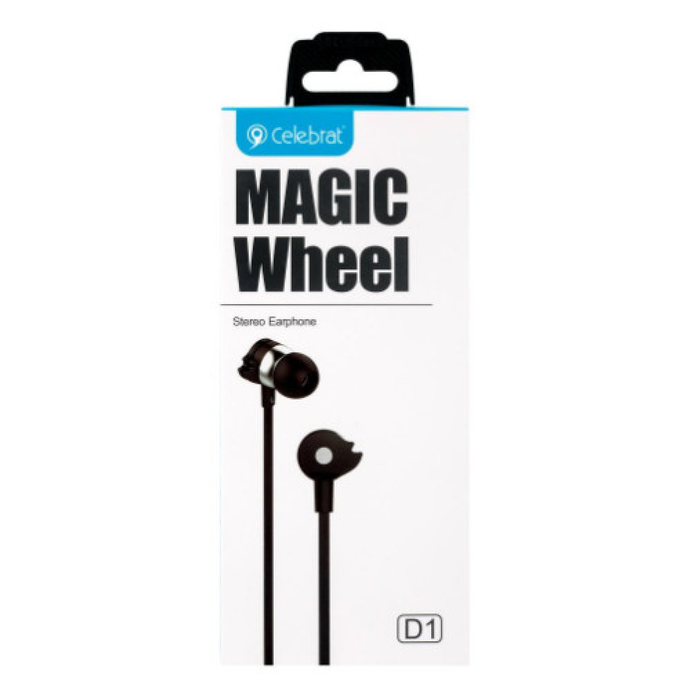 Навушники Celebrat D1 (Чорний)