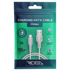 Кабель USB Ridea RC-M111 Prima Micro 3A (Білий)