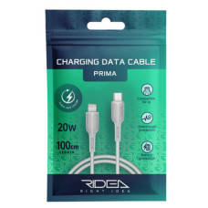Кабель USB Ridea RC-M231 Prima PD20W Type-C to Lightning (Білий)