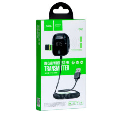 FM-трансмітер Hoco E65 Unity car (Чорний)