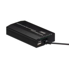 Універсальний Зарядний Пристрій Для Ноутбука 100w 8 Pin + Авто Адаптер (Чорний)