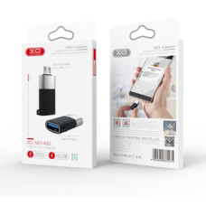 Перехідник XO NB149-G USB2.0 TO MICRO connector (Чорний)