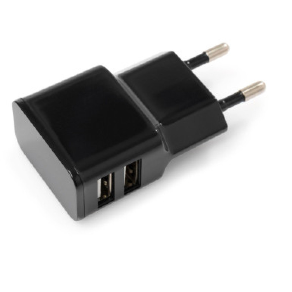 Мережевий зарядний пристрій 2USB 2A