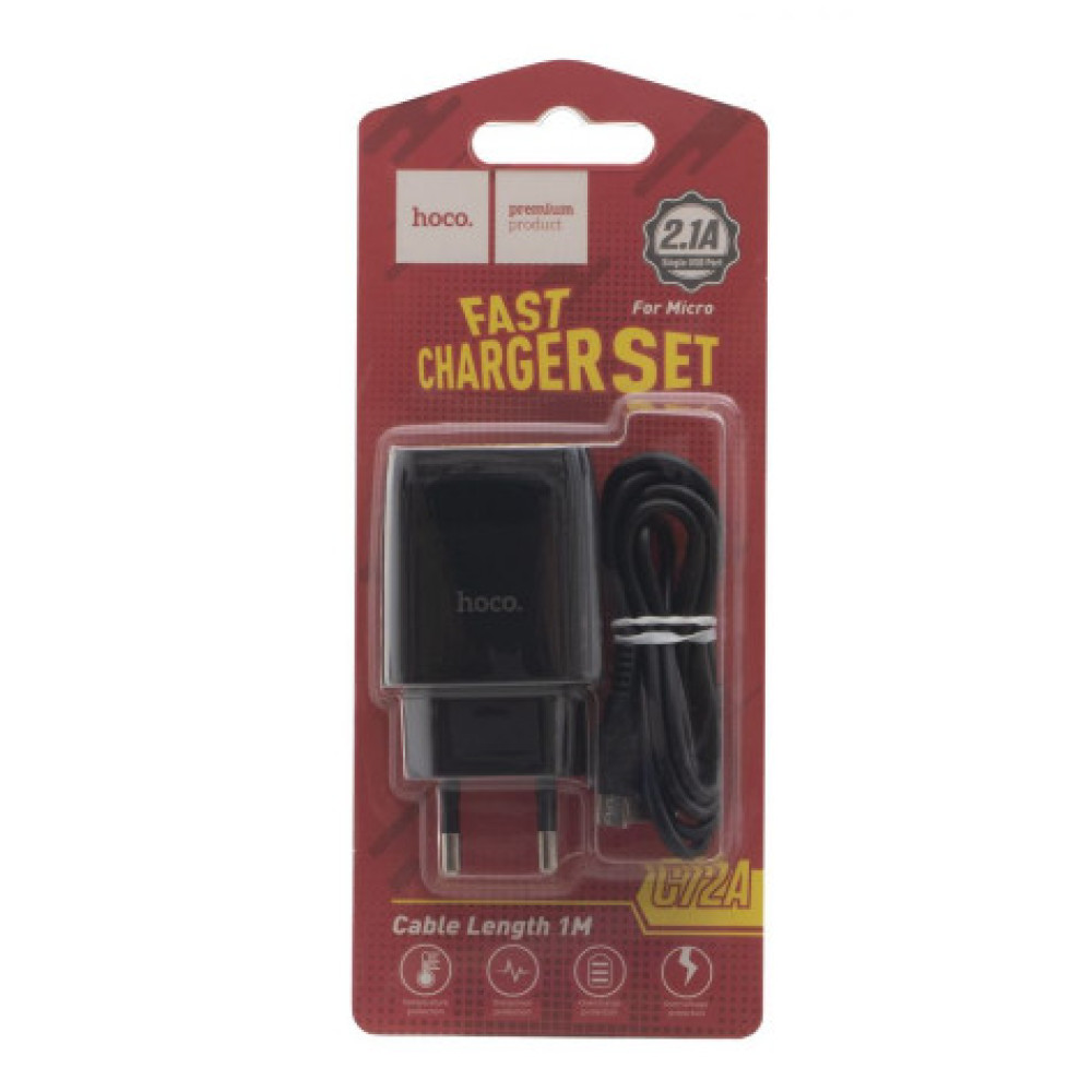 Зарядний Пристрій Hoco C72A Micro 2.1A