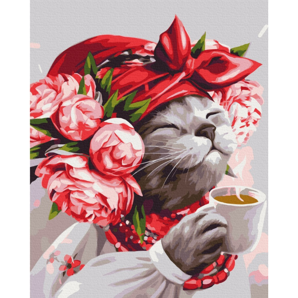 Киця господинька ©Маріанна Пащук
