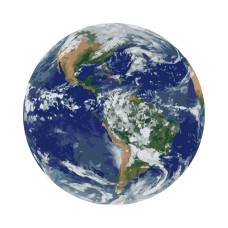 Земля photo by NASA (Розмір L)