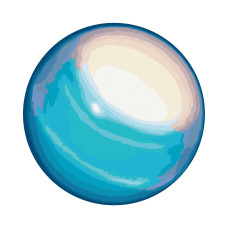 Уран photo by NASA (Розмір L)