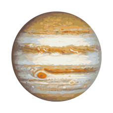 Юпітер photo by NASA (Розмір L)