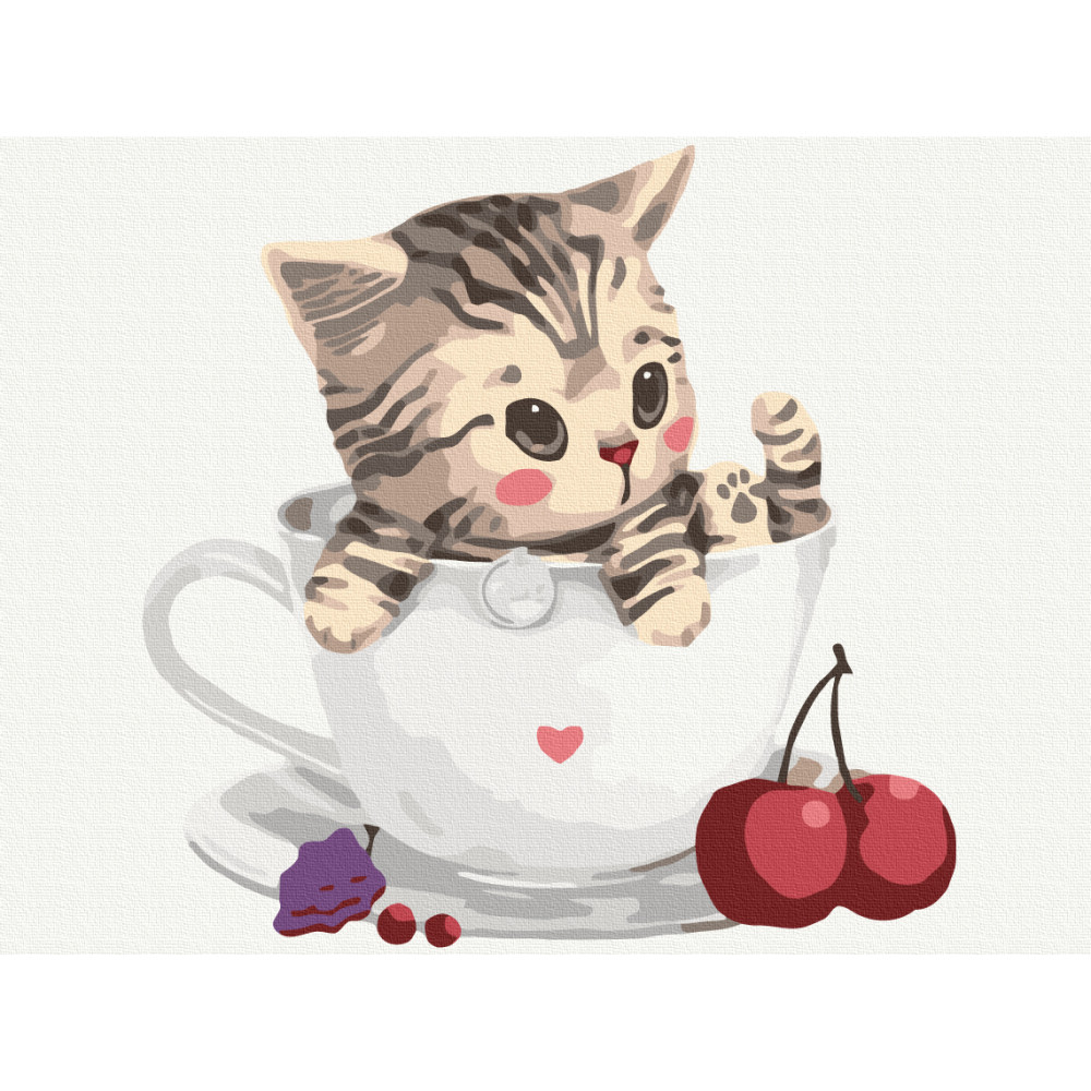 Котик в чашці Котик в чашці