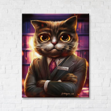 Котик адвокат ©Маріанна Пащук