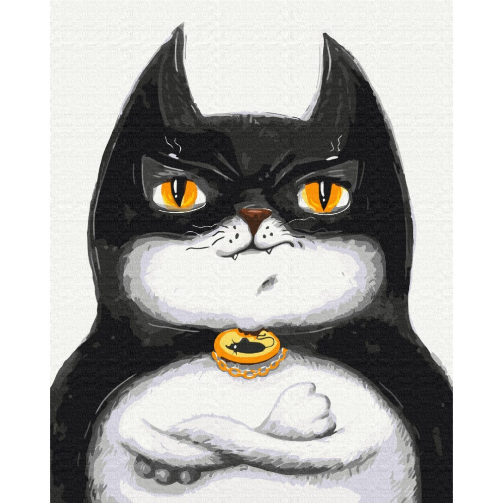 Котик Бетмен ©Маріанна Пащук