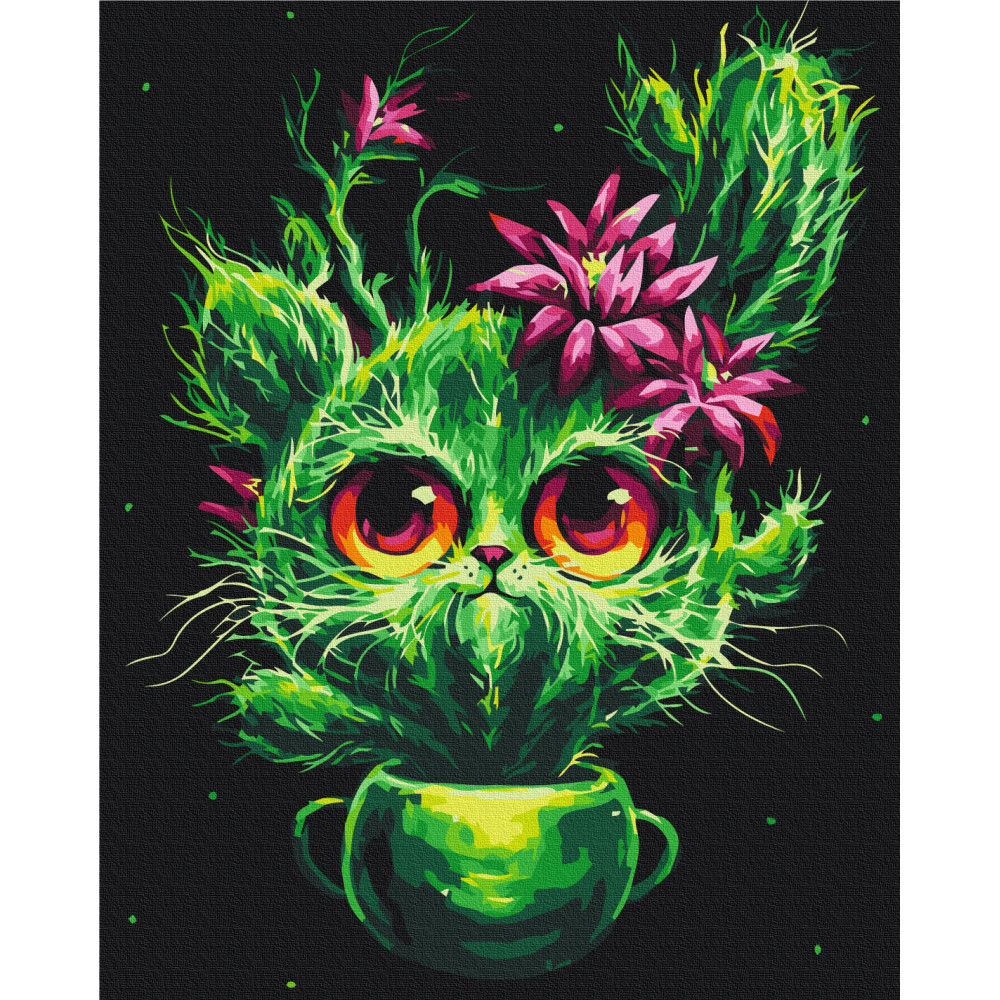 Кошенятко кактусятко © Маріанна Пащук