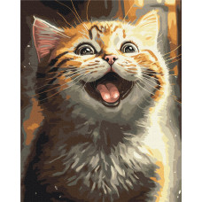 Натхненний котик © Маріанна Пащук