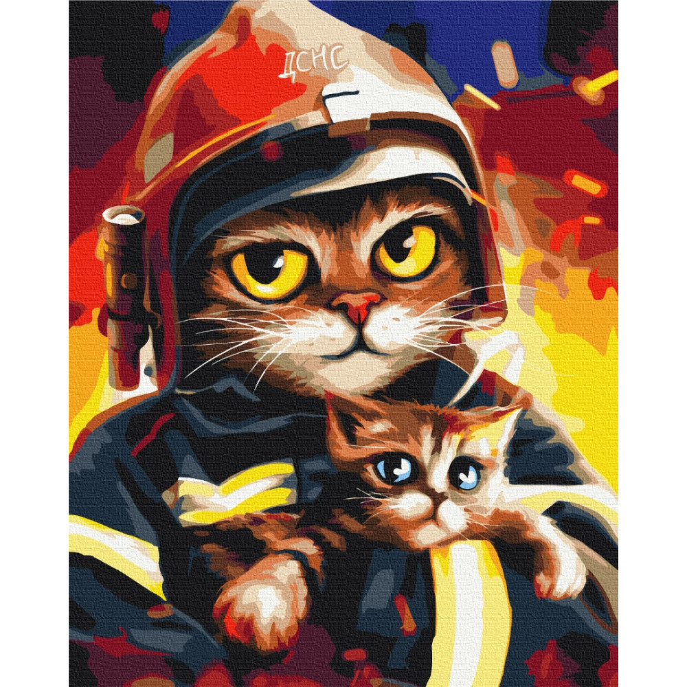 Котик ДСНС ©Маріанна Пащук