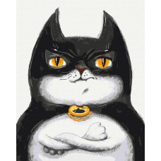 Котик Бетмен ©Маріанна Пащук