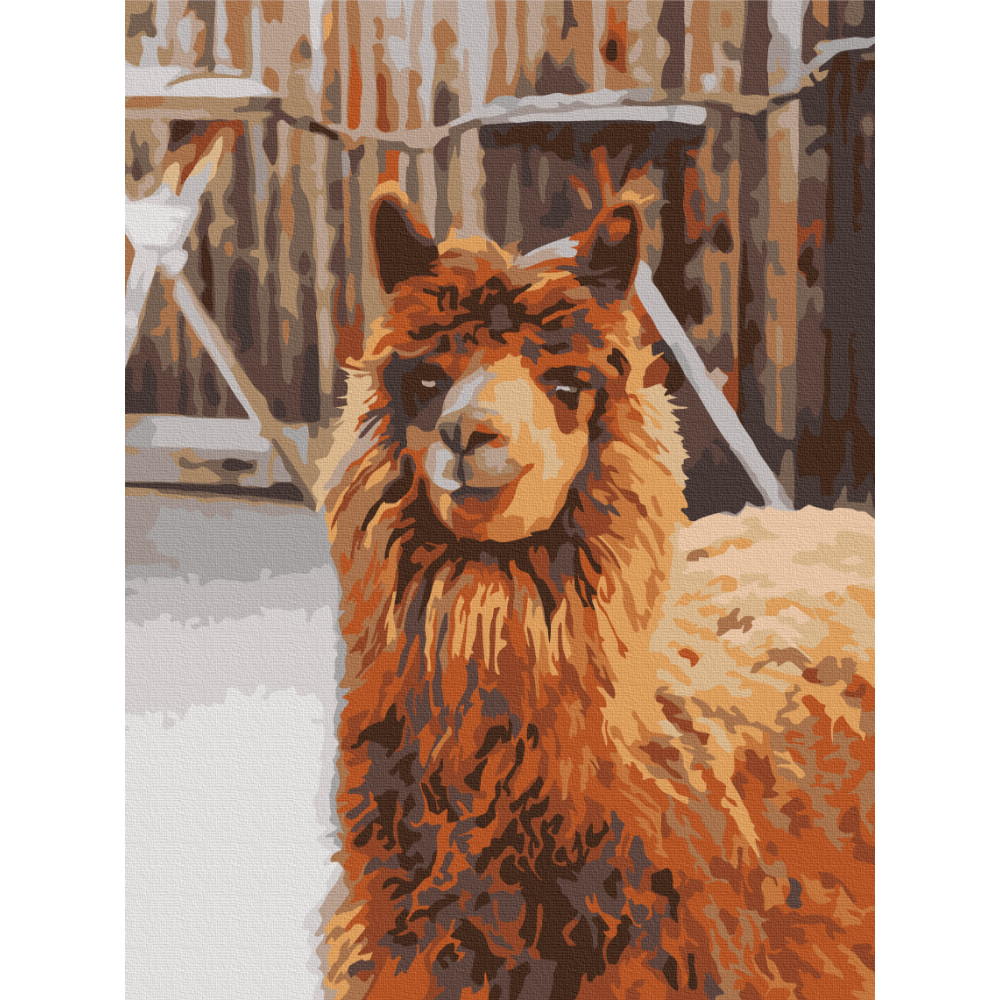 Лама на фермі