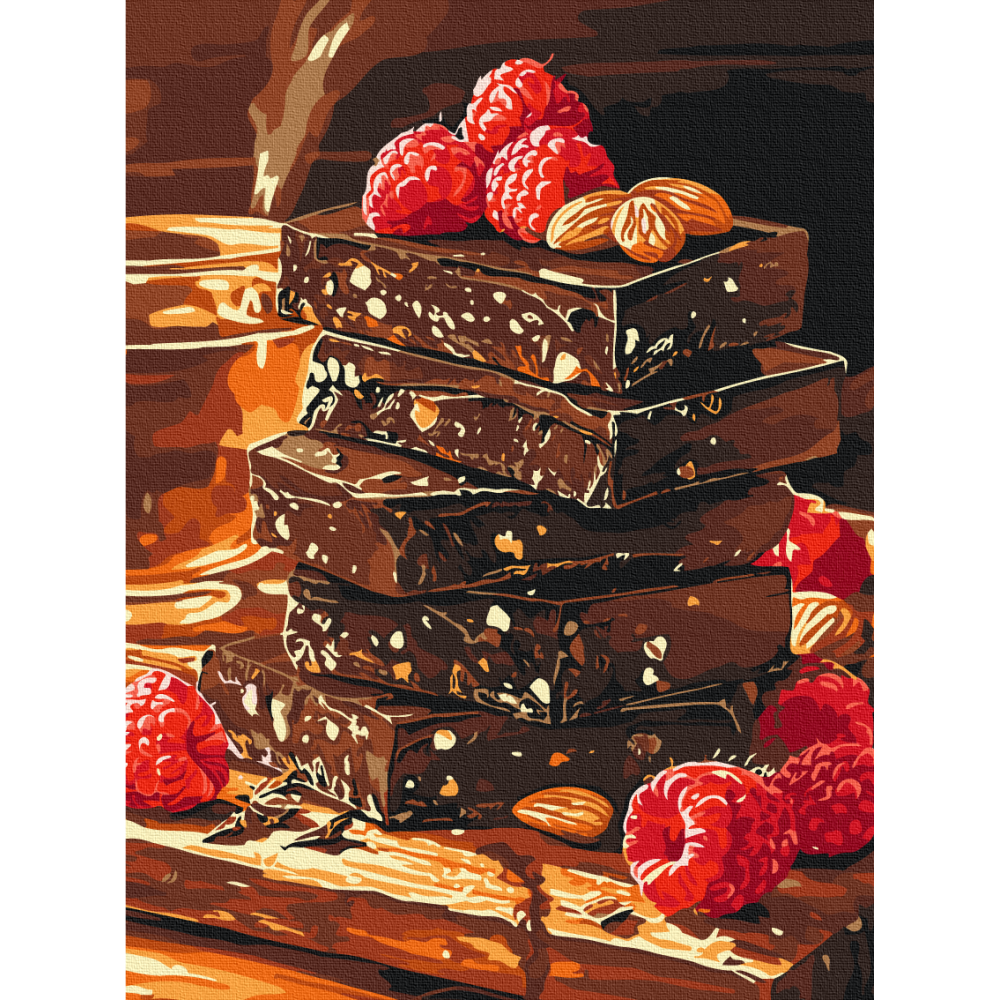 Шоколад з горіхами та фруктами