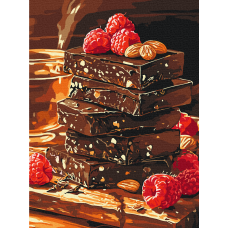 Шоколад з горіхами та фруктами