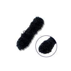 "Пряжа плюшева синель 100гр. (100% поліестер)" чорний